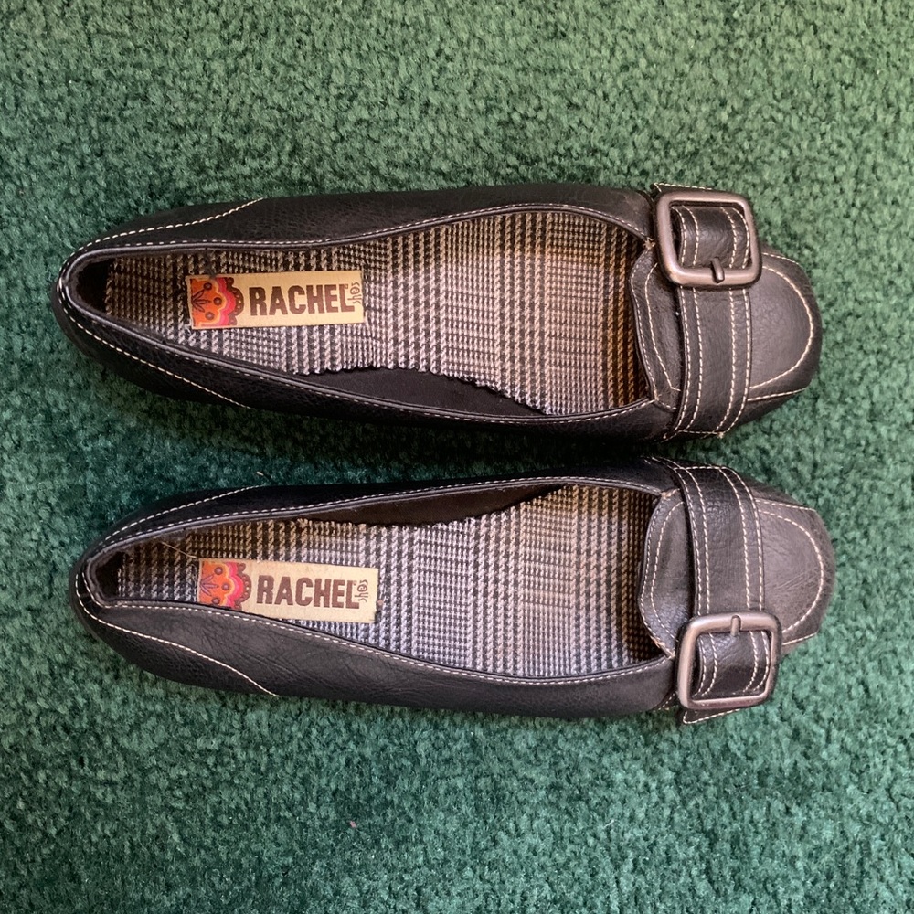 Black Rachel Shoes Brand Flats
